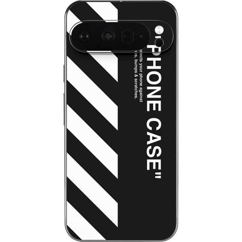 Black and White Stripes Pixel 9 Pro XL Skin